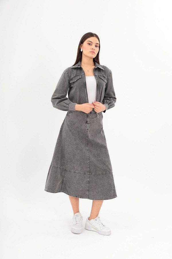 Washcoat dress discount
