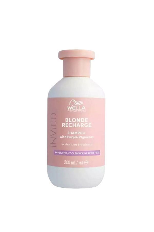 Wella-Invigo Blonde Recharge - 300 ml Revitalisierendes Farbshampoo 1
