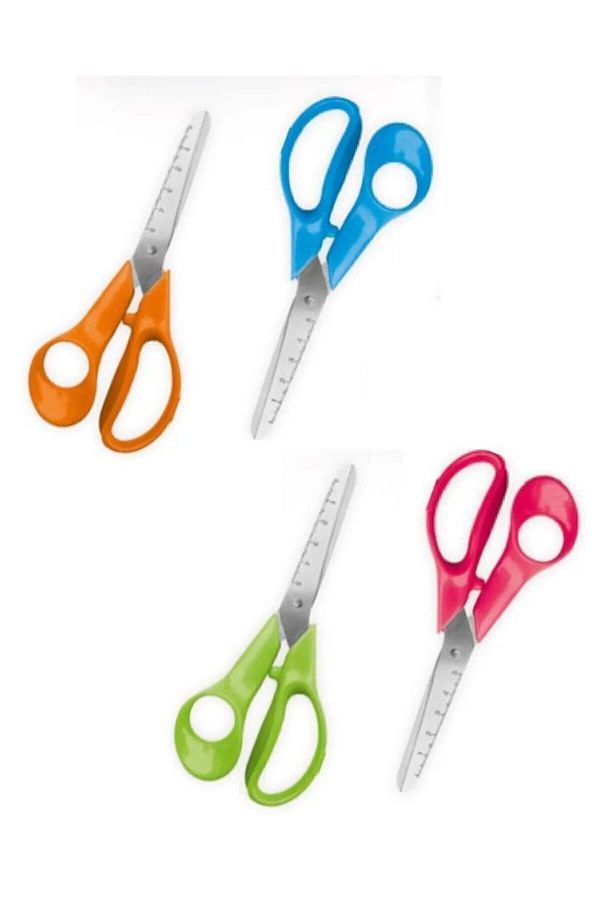 Gıpta-Children's Scissors Blunt Tip Ergo Ruled Abs Handle K712 1