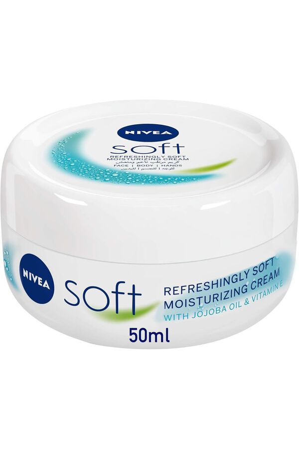 NIVEA-Moisturising Cream, Soft Refreshing, Jar 50ml 1