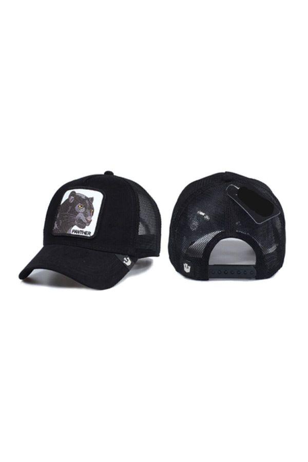 ŞapkaIdünyasi-Șapcă Black Panther Palarie neagră unisex cu figurină Panther 1