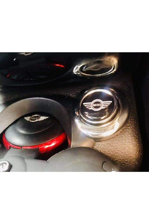 RoseTR-Mini Cooper R55 R56 R57 R58 R59 R60 R61 Start Stop Button - Start Key - With Mini Logo 1