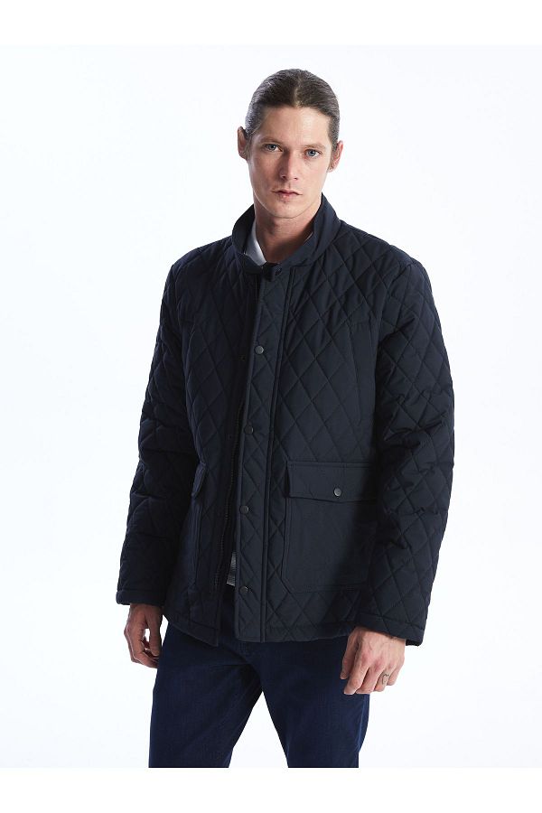 LC Waikiki-Pufferjacke für Herren – Standardgröße, Stehkragen 1