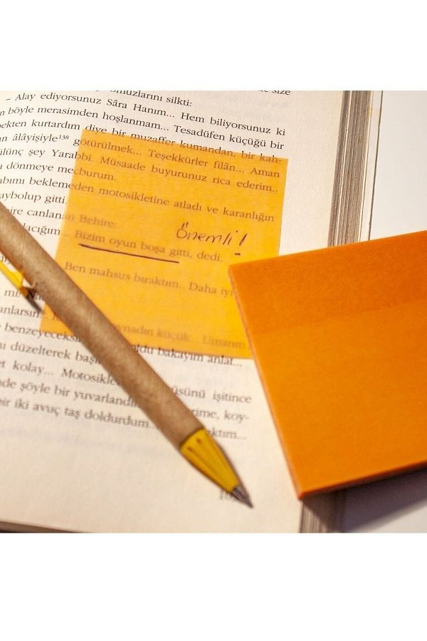 Paste Notes-ملاحظات لاصقة شفافة / ملاحظات لاصقة شفافة - 50 ورقة 1