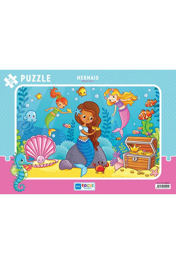 Blue Focus-30 Parça Puzzle - Deniz Kızı (MERMAİD) 1