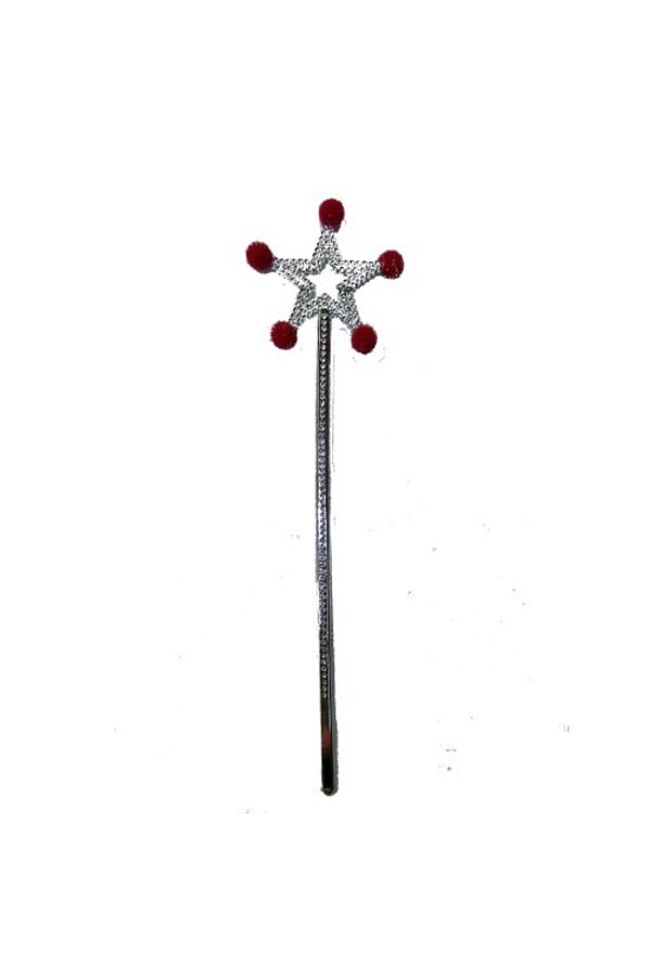 BelleFusion Star Fairy Wand Magic Red Pompom Wand Trendyol