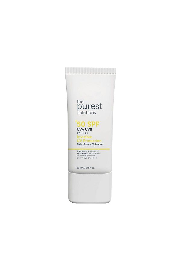 The Purest Solutions-50 ml Creme-Sonnenschutz - Hoher Schutz und feuchtigkeitsspendende Wirkung, LSF 50 1