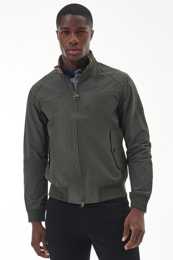 Barbour B.Intl Steve McQueen Harrington Jacket SG71 Sage Trendyol