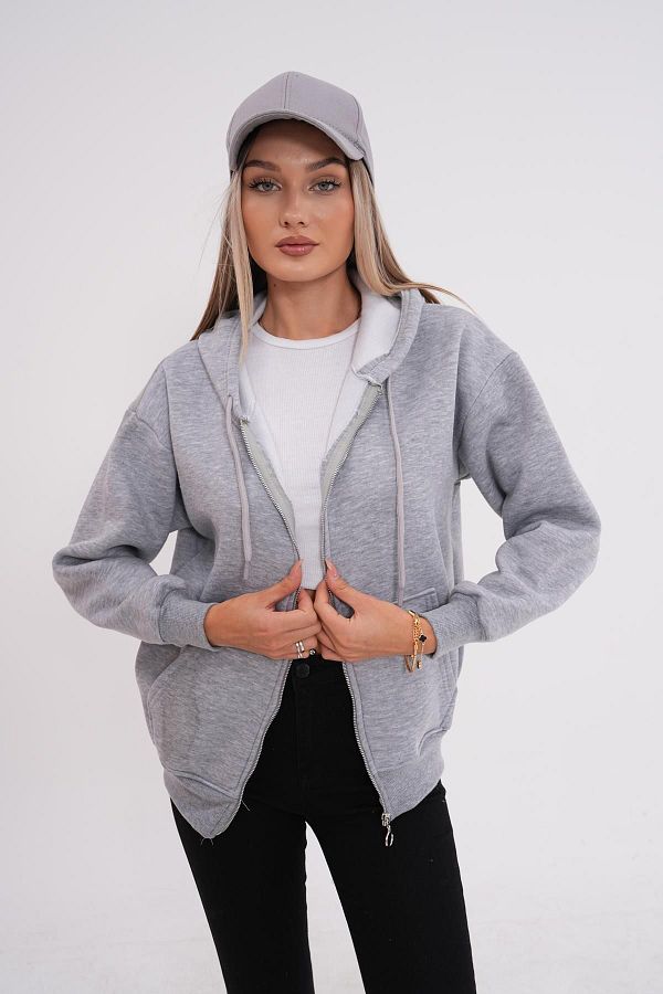 imal Women s Sports Sweat Jacket with Hood and Zipper 245217 Trendyol