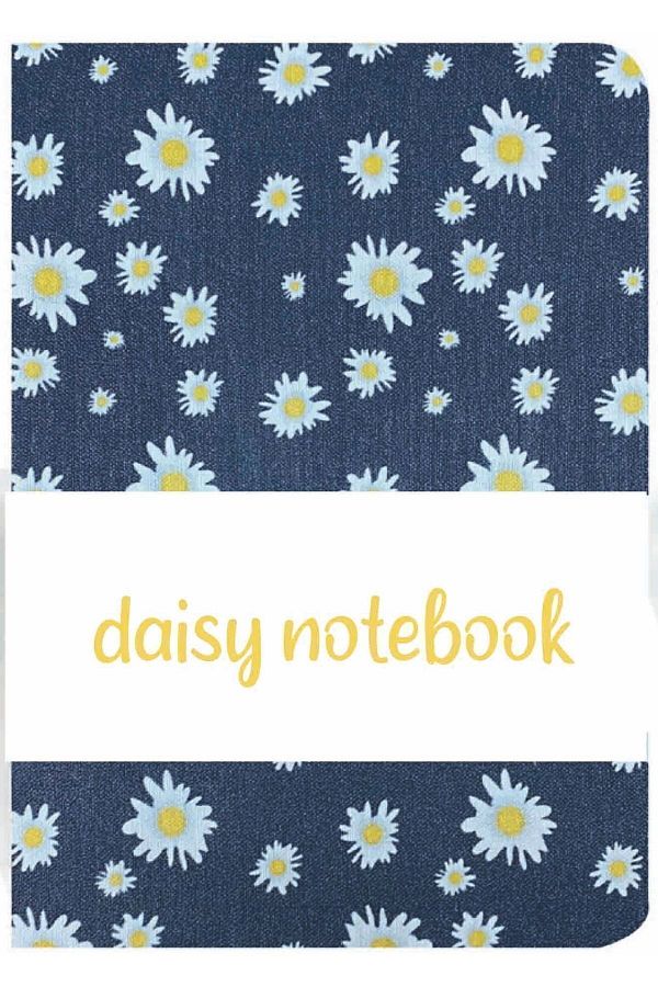 Liz-Daisy Patterned Notebook School Notebook A5 120 Sheets Lined 1