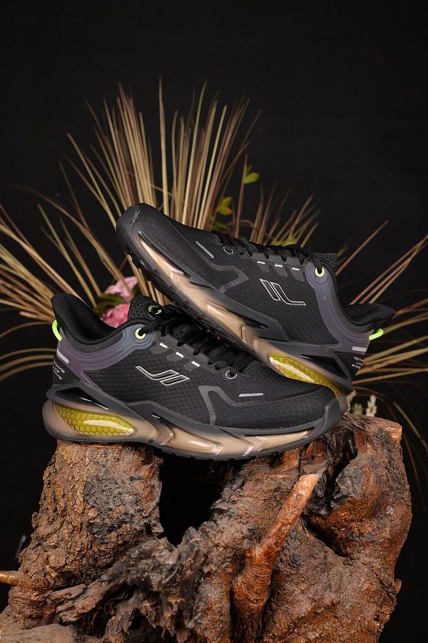Lescon Men s Orthopedic Walking Shoes Black 4 Seasons Air Sole Anti Sweat and Anti Slip Trendyol