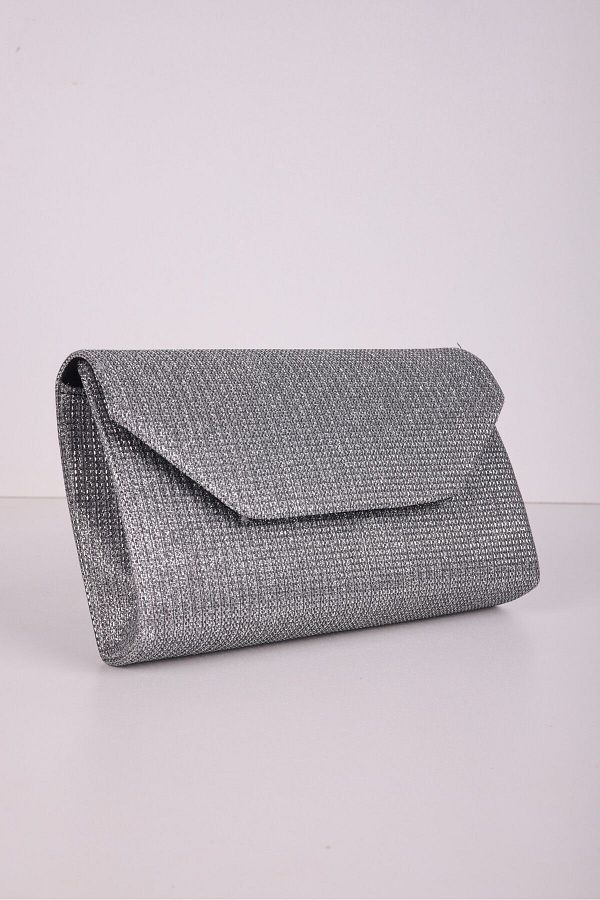 ysl bag Women s Evening Dress Bag Silver Color Glitter Portfolio Clutch Evening Clutch with Chain Strap Trendyol