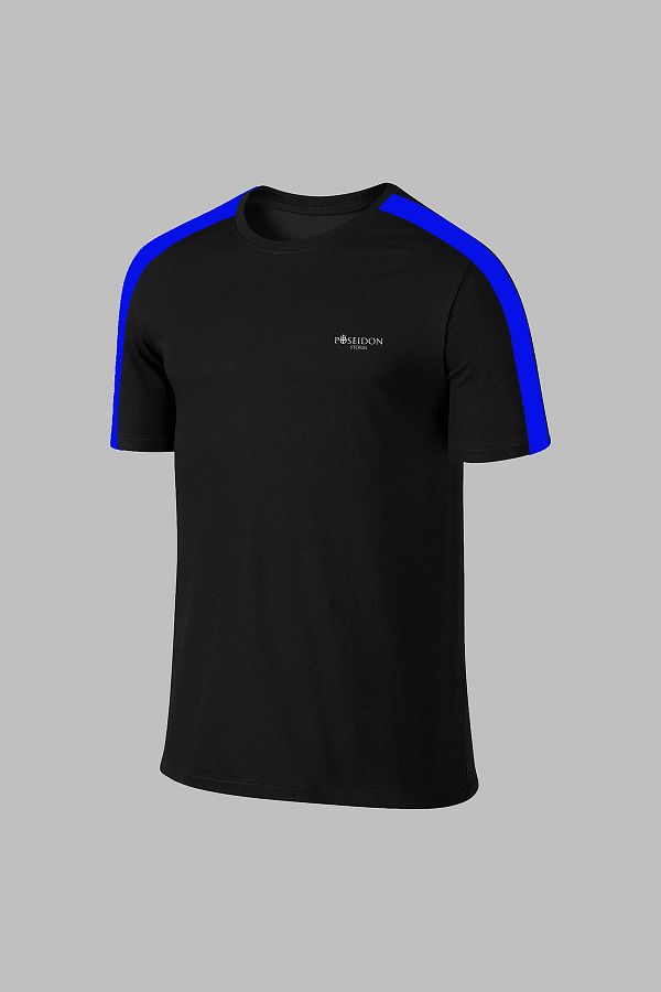 POSEIDONSTORM Black Dri fit Men s T shirt Round Neck Short Sleeve S 3xl Trendyol