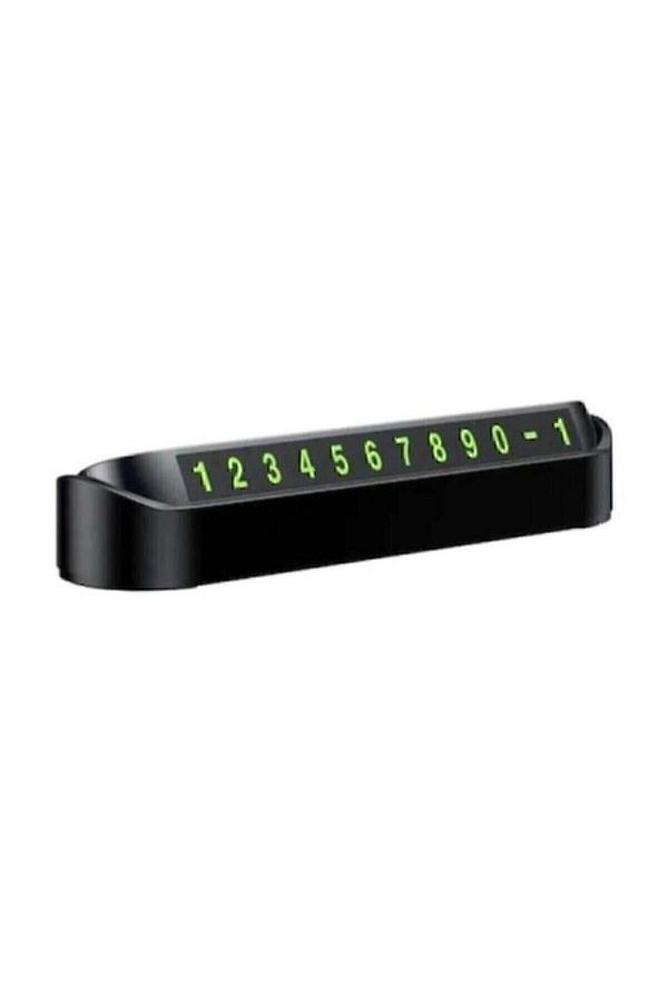 CMT-Phosphorescent Closable Numberer Front Torpedo Top Phone Number Indicator Car 1