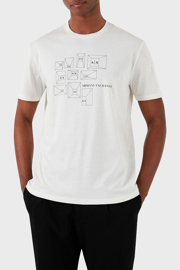 Armani Exchange Cotton Regular Fit Crew Neck T Shirt Men s T SHIRT 3DZTAF ZJA5Z 1116 Trendyol