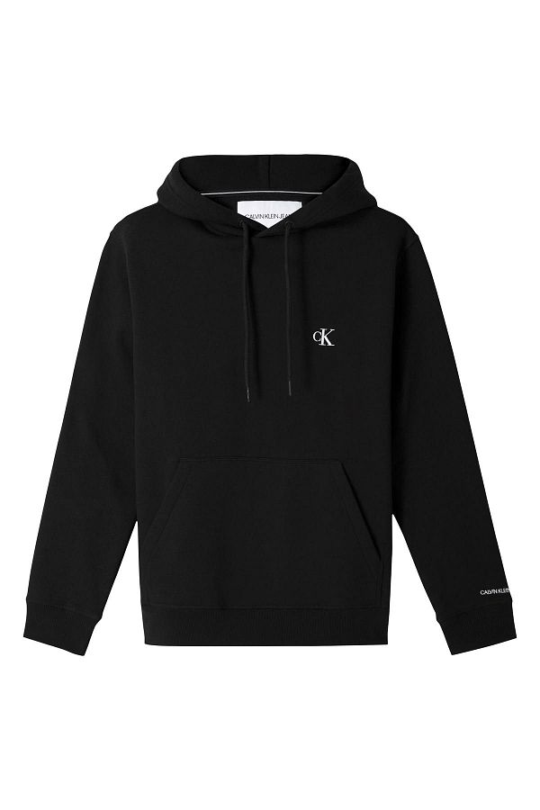 Calvin Klein Men s Black Hooded Sweatshirt Ck Essential Regular Hoodie Trendyol