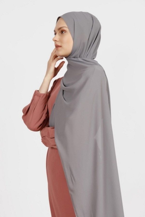 Differenza-Smoked Crepe Shawl 1