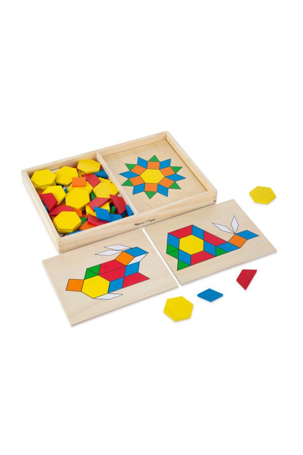 Melissa & Doug-Melissa And Doug Wooden Advanced Shape Puzzle 1