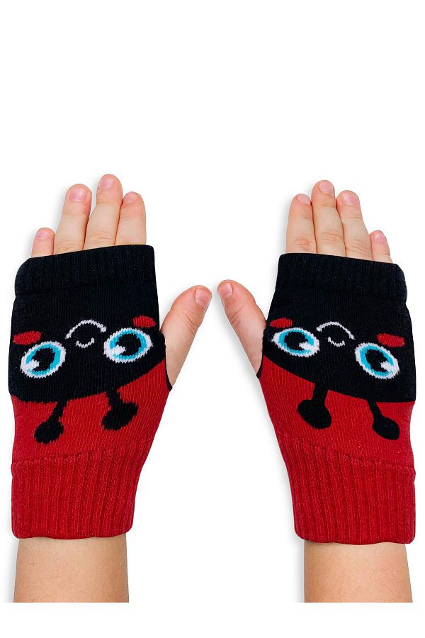 Denokids-Marienkäfer-Mädchenhandschuhe 1