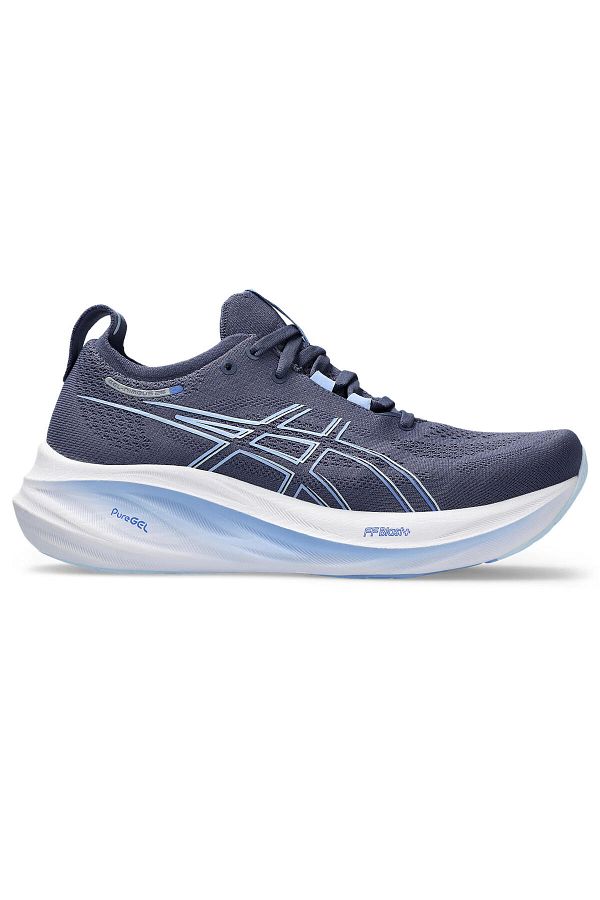 Navy asics womens top