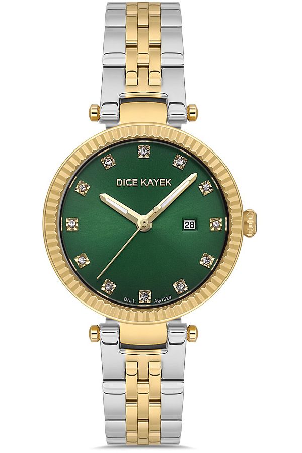 Dice Kayek Watch Metallic Multi color Trendyol