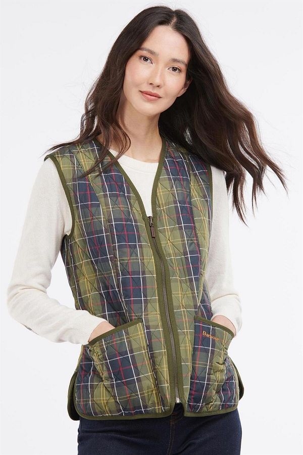 Barbour Tartan Betty Underwear Vest Compatible With Beadnell Jackets Tn11 Classic Tartan Trendyol