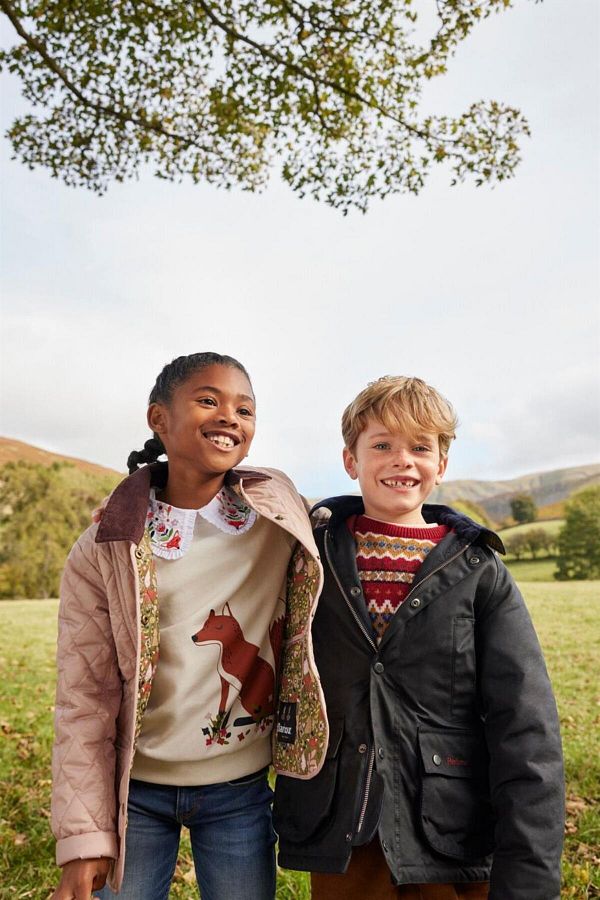 Barbour girls liddesdale quilted jacket sales