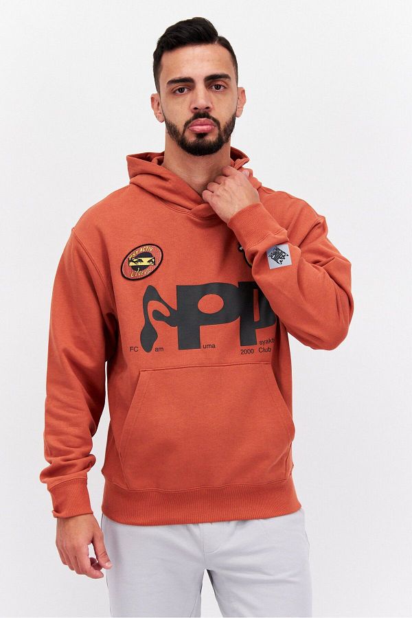 Puma x Perks And Mini Men Sportswear Fit Long Sleeve Outdoor Sweatshirt Rust Brown Trendyol
