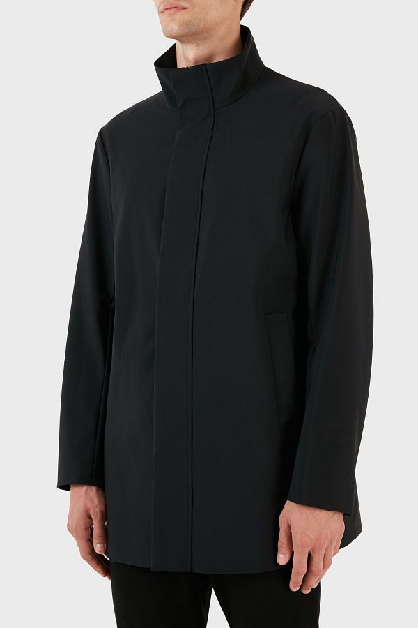 Emporio Armani MeN s TRENch Coat CottoN BLeNded StaNd CoLLar ReguLar Fit TRENch Coat 8N1L81 1NZAZ 0999 Trendyol