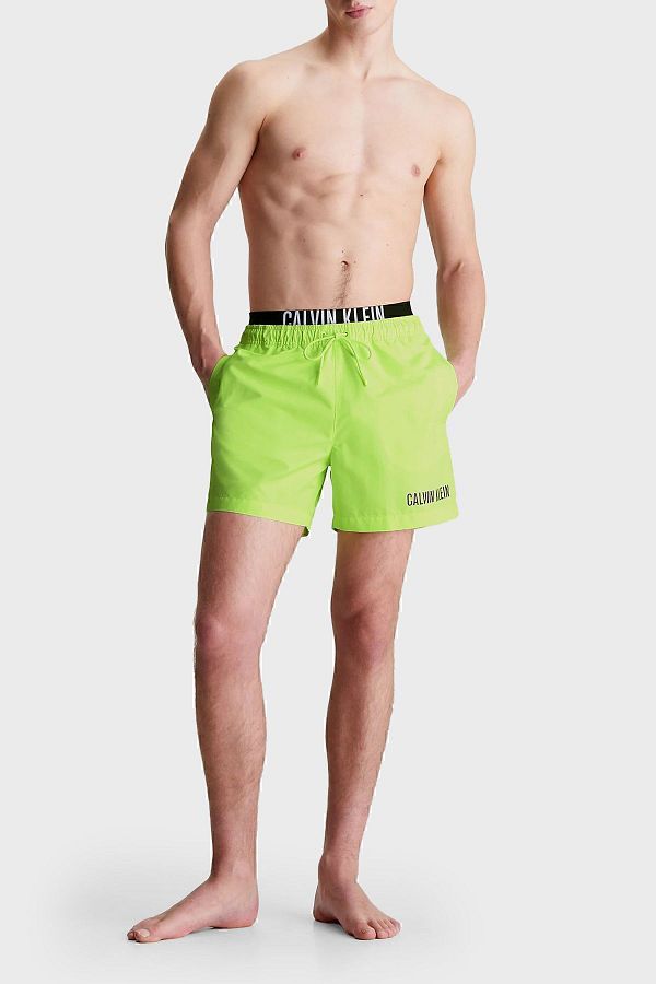 Calvin Klein Swim Shorts Green Patterned Trendyol