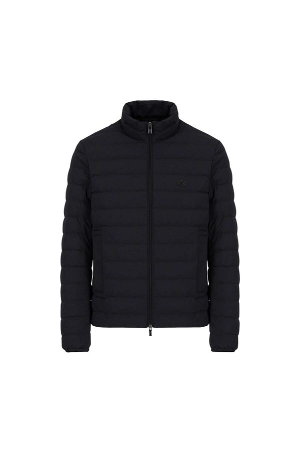Mens black armani coat shop