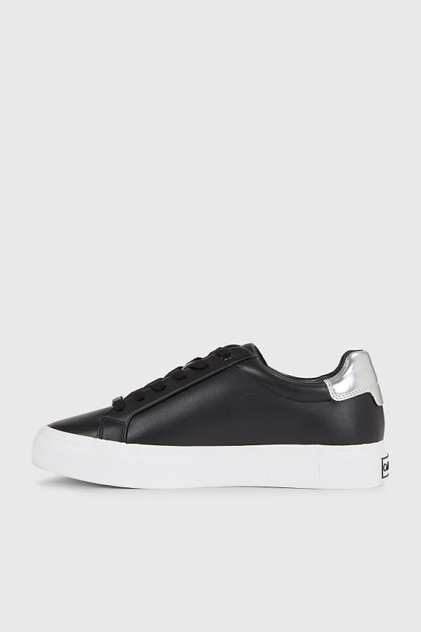 Calvin klein silver sneakers top