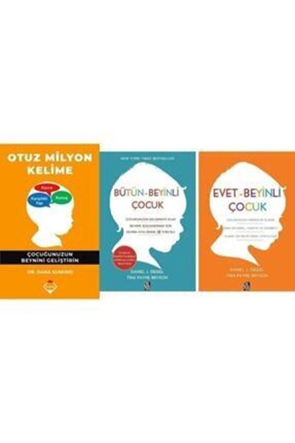 Buzdağı Yayınları Otuz Milyon Kelime / Evet Beyinli Çocuk / Bütün Beyinli Çocuk 3 Kitap Seti