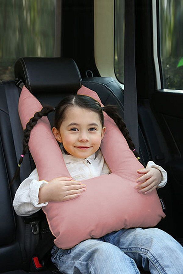 Bundera-Pillow Pink Children's Auto Safety Belt Pad Safety Belt 1