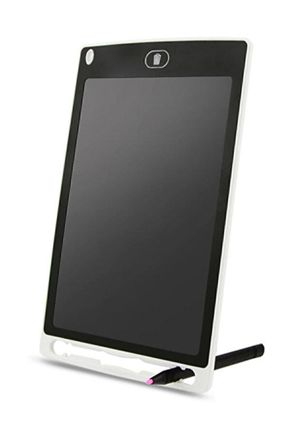Genel Markalar Beyaz 8.5 Inç Lcd Grafik Not Yazma Ve Çizim Tableti Beyaz