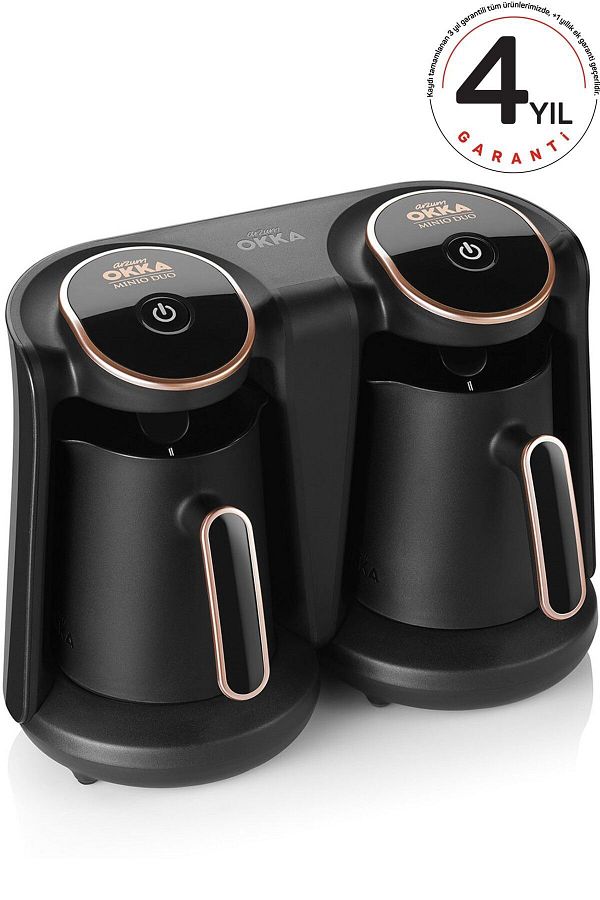 Arzum-Okka Minio Duo Turkish Coffee Machine - 3 Years Warranty, 220-240V Official Distributor 1