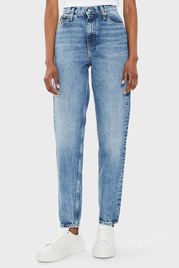 Calvin Klein High Waist Tough Cotton Mom Jeans JEANS Pants J20J2236551A4 Trendyol
