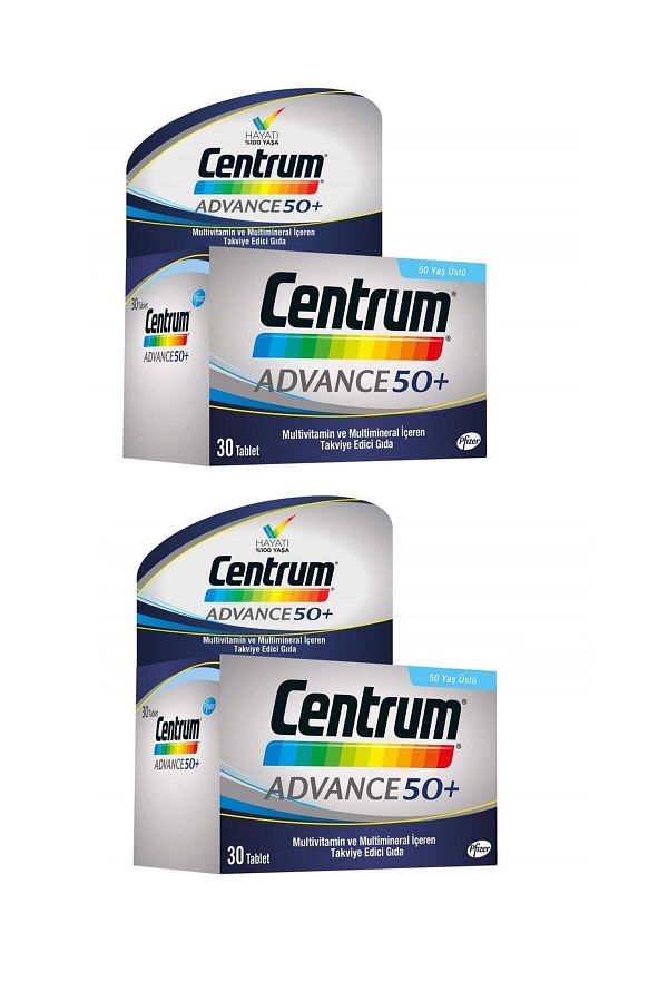 Centrum-Advance 50+ Multivitamin - Set of 2 30 Tablets 1