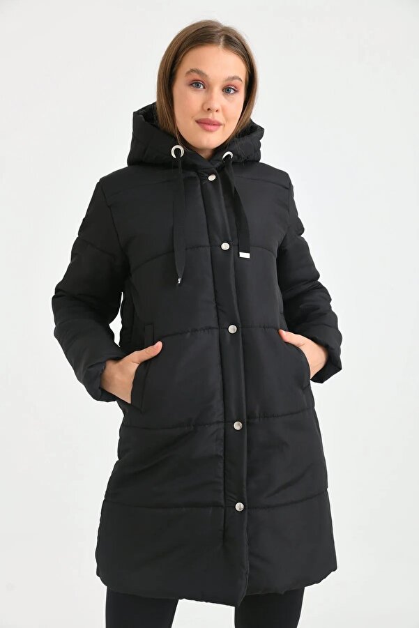 Steppmantel Elegante Damen Parka VOLT CLOTHİNG Steppmantel