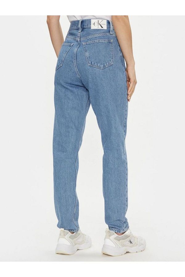 Calvin Klein Blue Mom Fit Women s Jeans Trendyol
