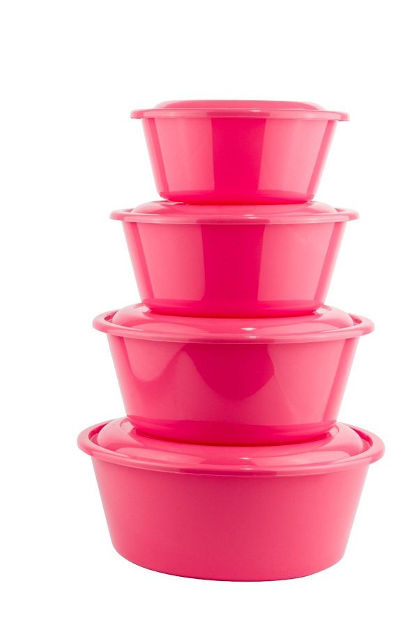 halmak-4-Piece Dough Basin Set with Lid 1St Quality 1