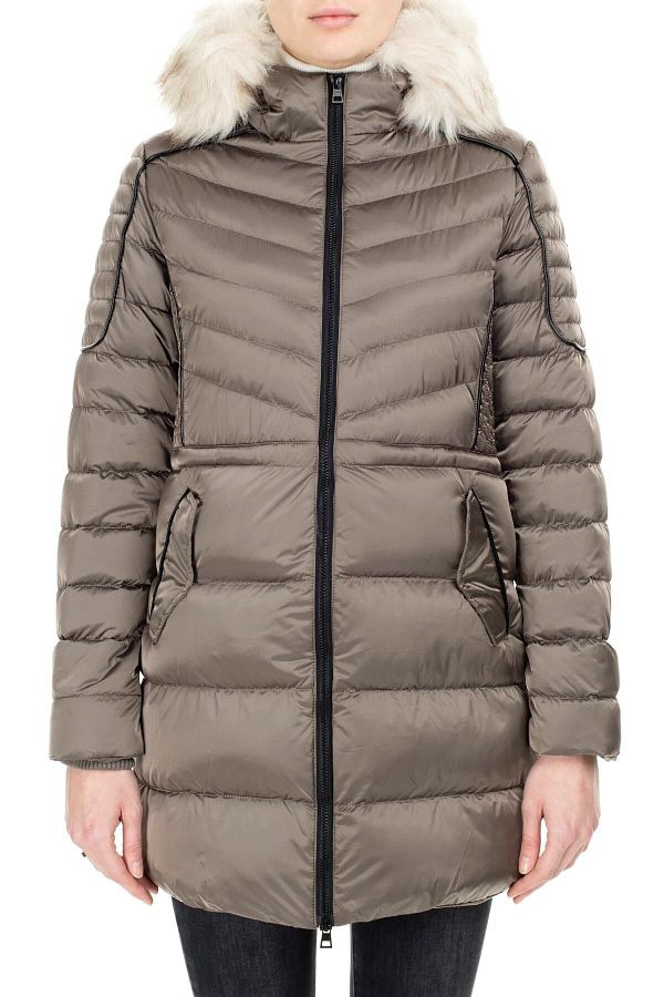 Norway Geographical Women s Mink Parka Destinee Trendyol