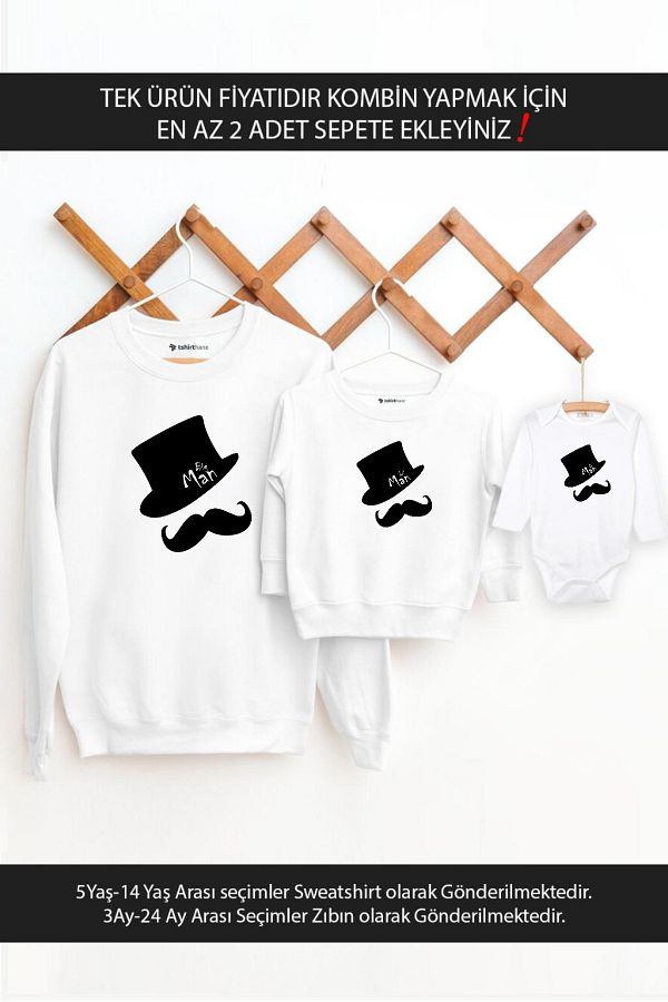 Tshirthane-الأب والابن Big Lil Man (المنتج الفردي هو السعر المشترك، أضف 2 قطعة في السلة للحصول على كومبين) 1