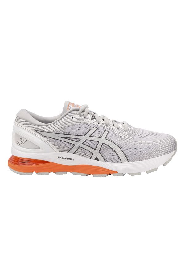 Asics Gel Nimbus 21 Men s Gray Running Shoes 1011A169 021 Trendyol