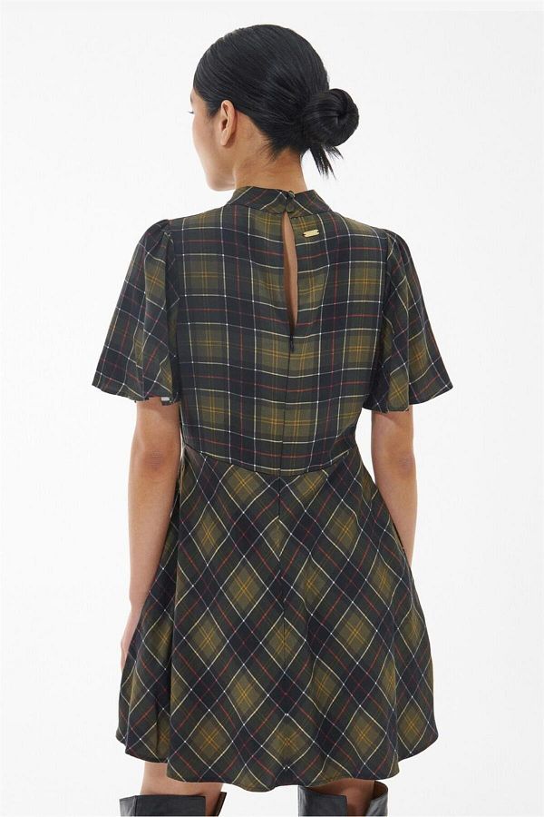 Barbour tartan dress shop