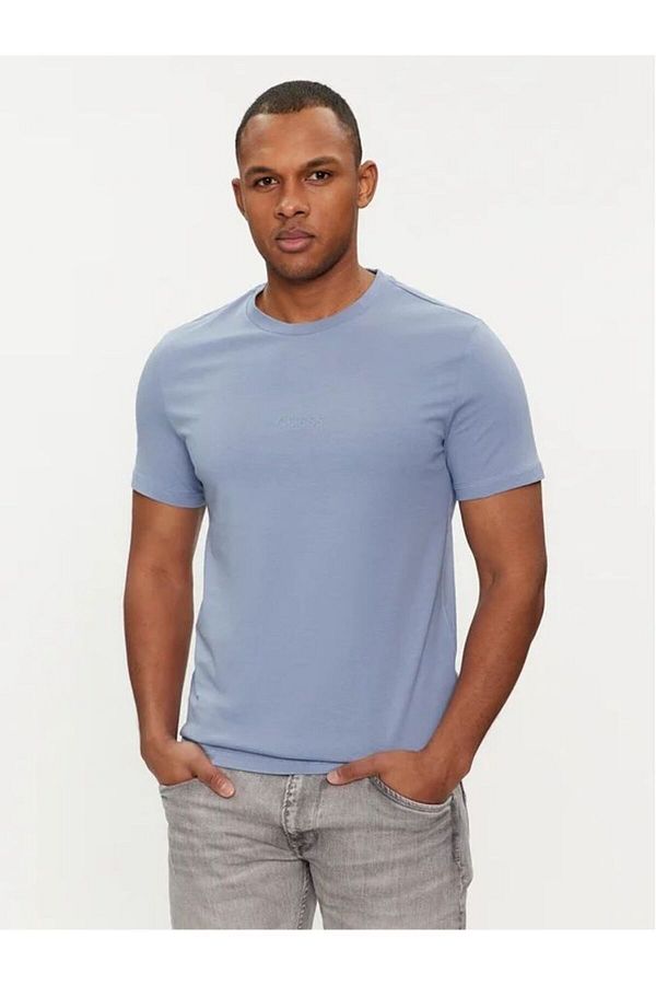 Guess T Shirt Blue Regular fit Trendyol