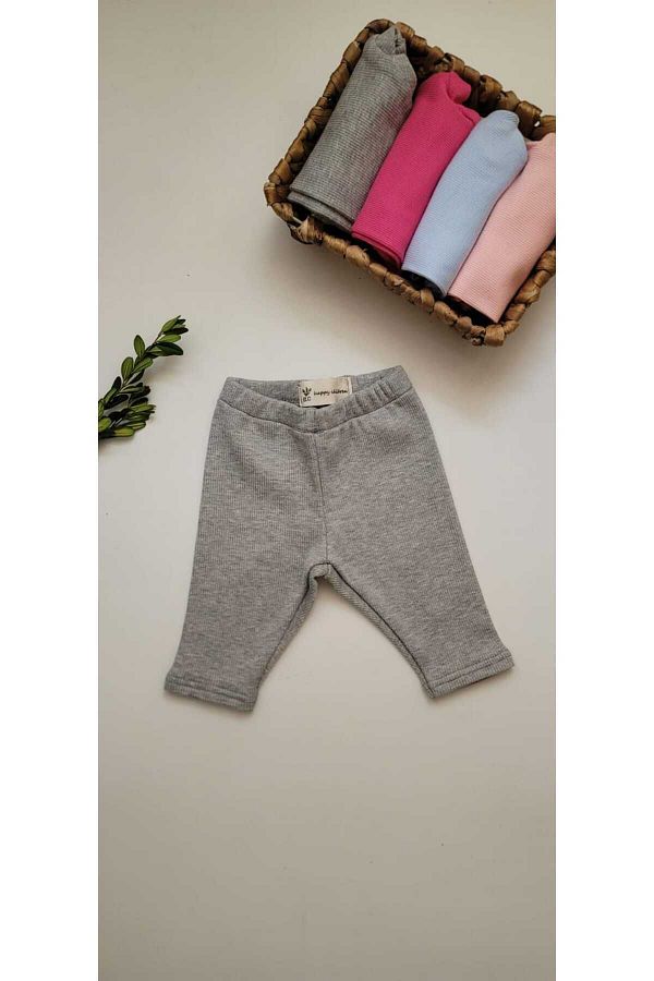 HC Happy Children Gray Baby Tights Comfortable and Stylish Design
