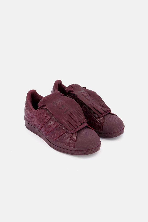 Superstar slip on Marron enfant online