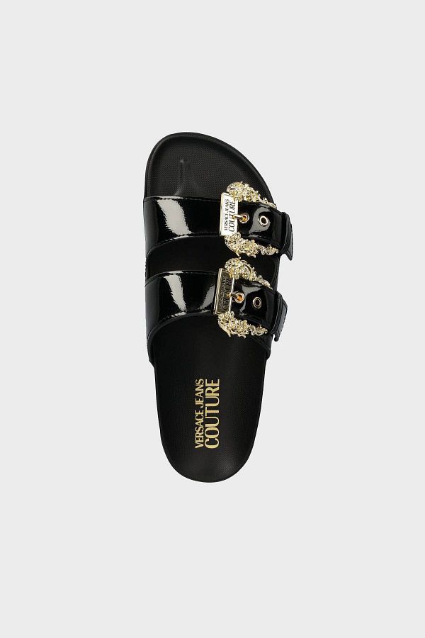 VERSACE JEANS COUTURE Thick Sole Logo Slippers SLIPPERS 76VA3SM1 ZS539 899 Trendyol