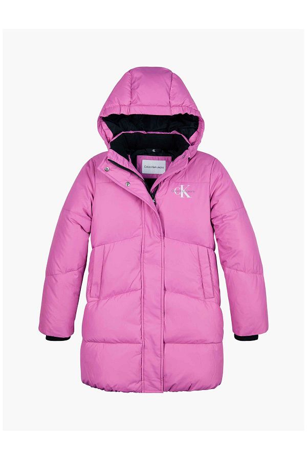 Pink calvin klein jacket shop